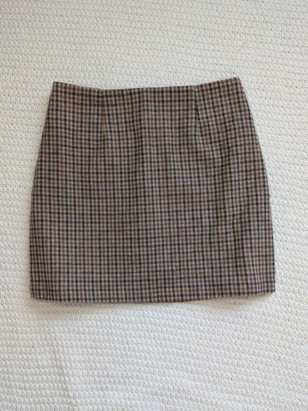ASTR the Label Plaid Tailored Mini Skirt